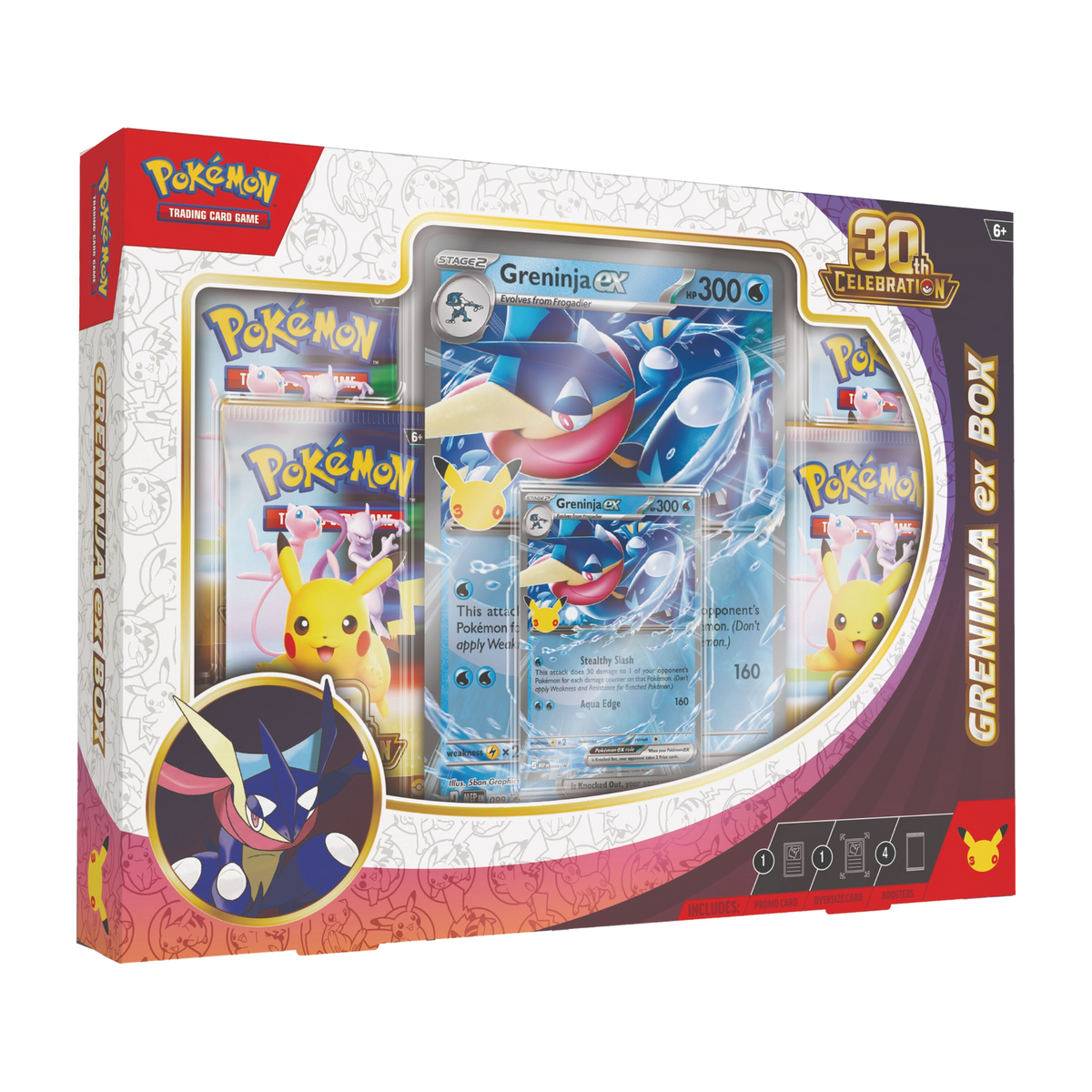 Pokémon TCG: 30th Celebration – Greninja ex Box