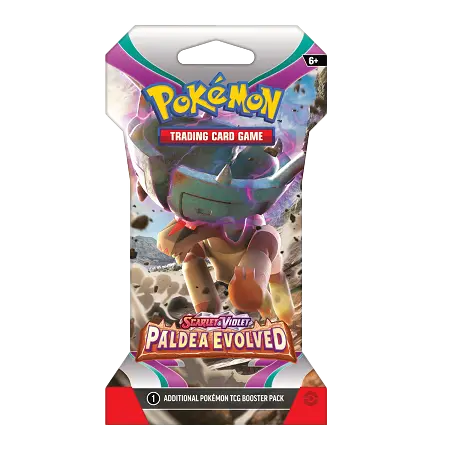 Pokémon TCG Paldea Evolved Sleeved Booster Pack - Engels