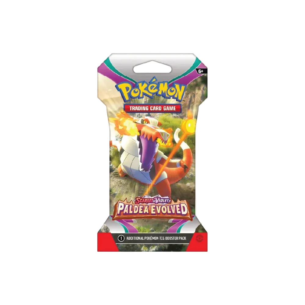 Pokémon TCG Paldea Evolved Sleeved Booster Pack - Engels