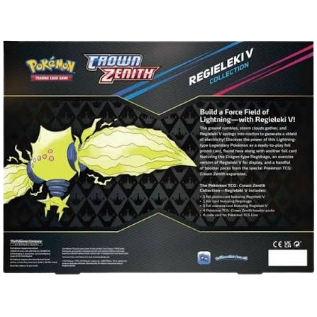 Pokémon TCG Regieleki V Box - Crown Zenith | Sword & Shield