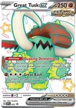 Pokémon TCG: Scarlet & Violet—Paldean Fates – Great Tusk ex Tin