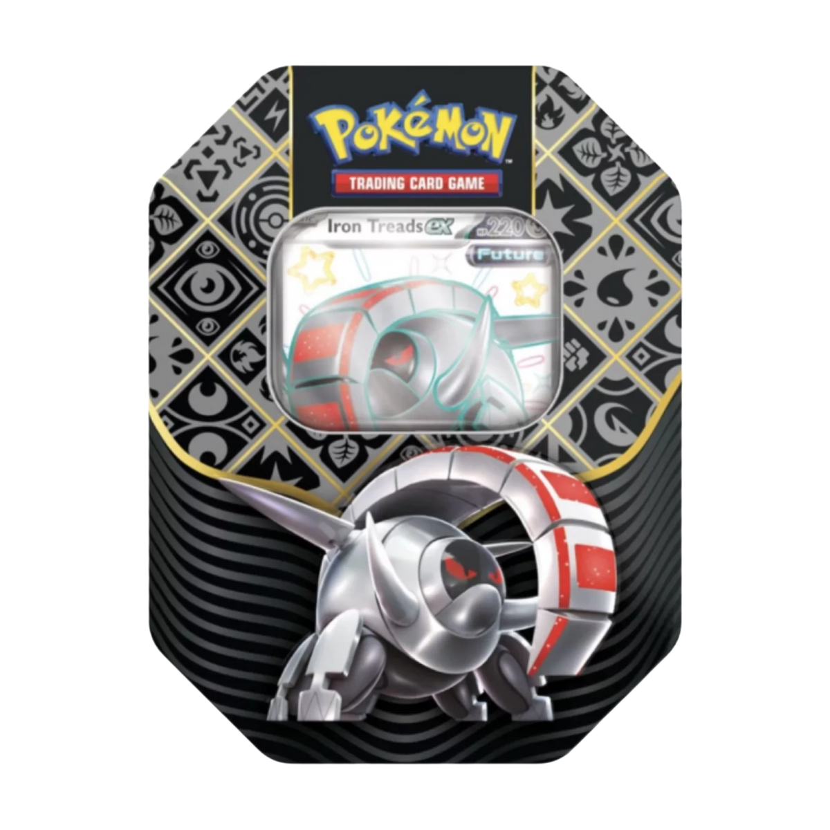 Pokémon TCG: Scarlet & Violet—Paldean Fates – Iron Treads ex Tin