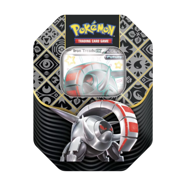 Pokémon TCG: Scarlet & Violet—Paldean Fates – Iron Treads ex Tin
