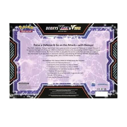 Pokémon TCG Deoxys VMAX & VSTAR Battle Box - Sword & Shield