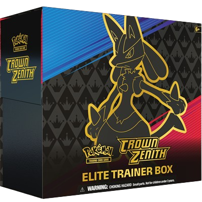 Pokémon TCG Crown Zenith Elite Trainer Box - Sword & Shield